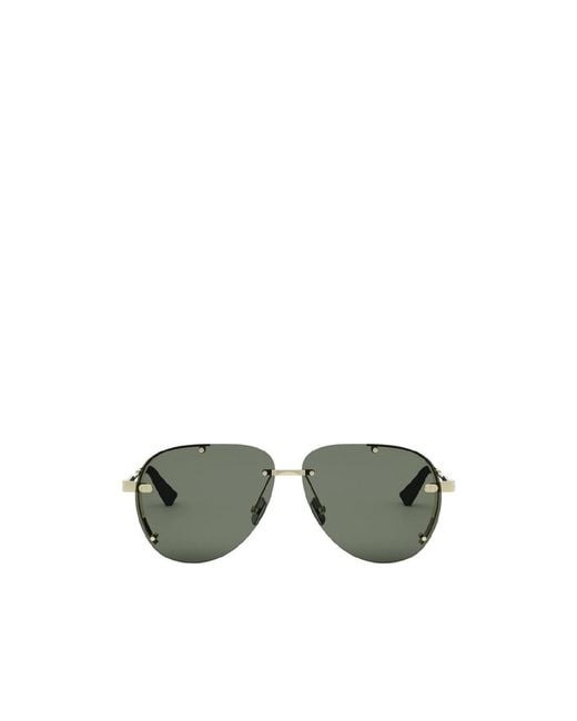Dior Green Aviator Sunglasses for men