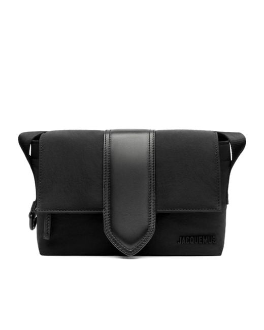 Jacquemus Black Bambino Small Messenger Bag for men