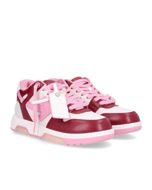 Off-White c/o Virgil Abloh Pink Out Of Office Sneaker