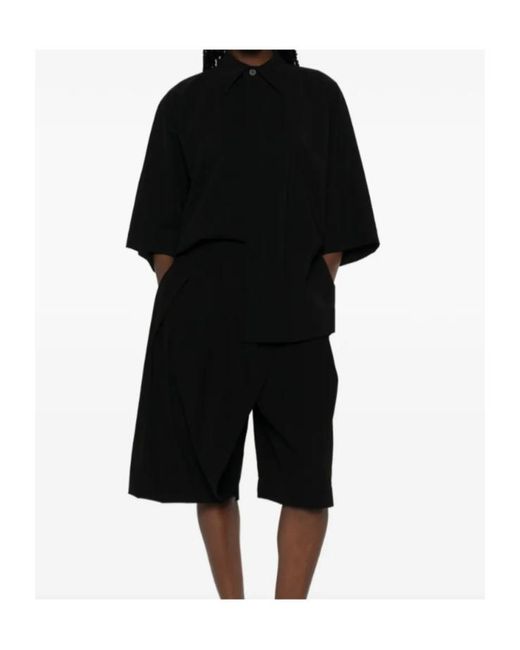 Issey Miyake Black Looped Shirt