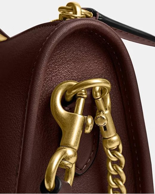 COACH Brown Waverly Shoulder Bag
