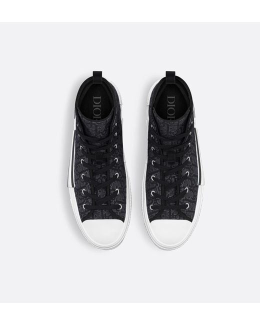 Dior Black B23League High-Top Sneaker for men