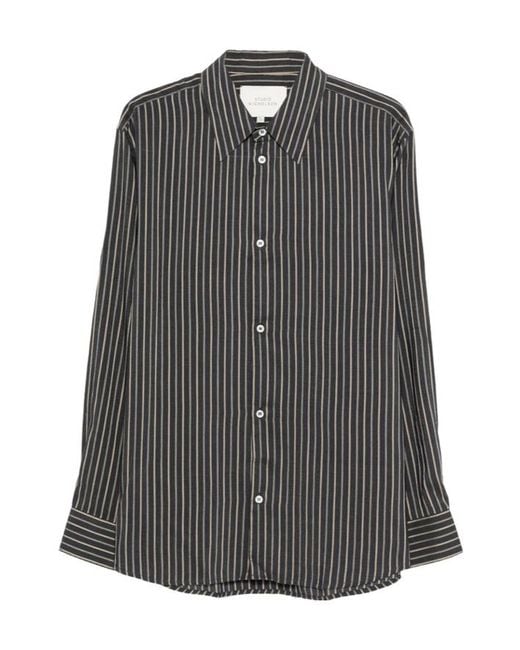 Studio Nicholson Gray Long Sleeve Shirt for men