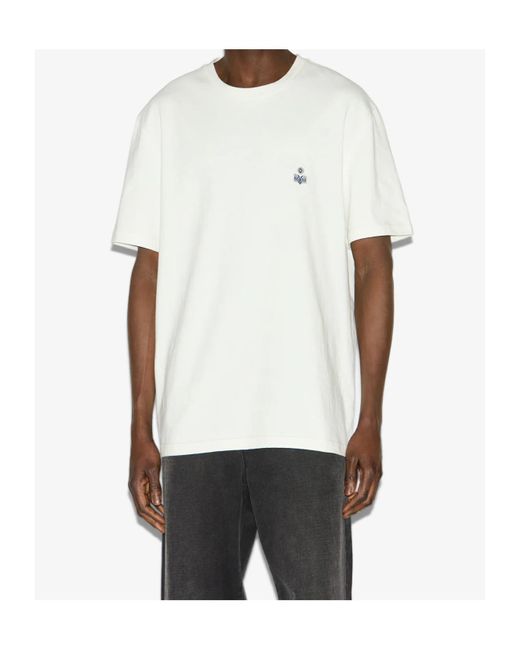 Isabel Marant White Hugo T-Shirt for men