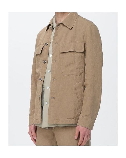 Barena Natural Patch-Pocket Jacket for men
