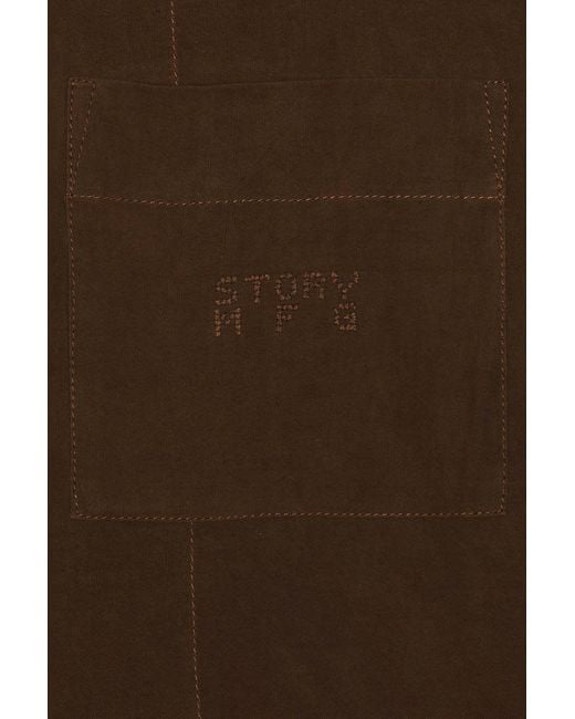 STORY mfg. Brown Long-Sleeved Shirt for men