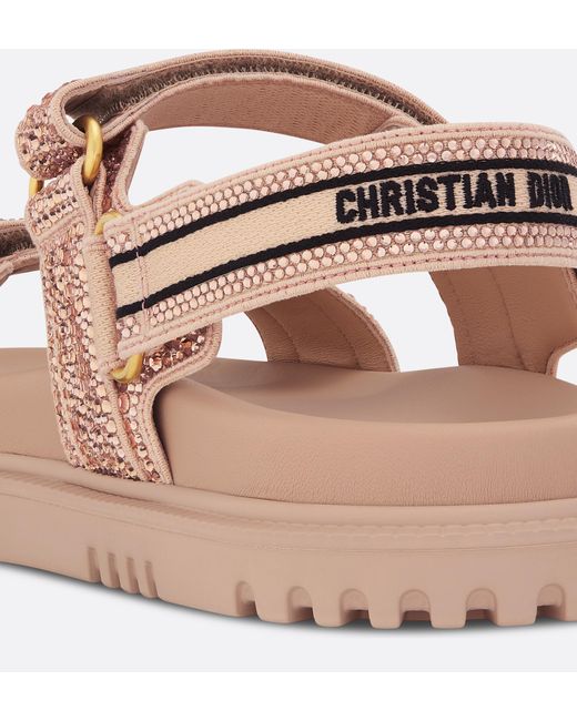 Dior Pink Act Sandal