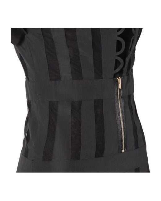 Fendi Black Faille Dress
