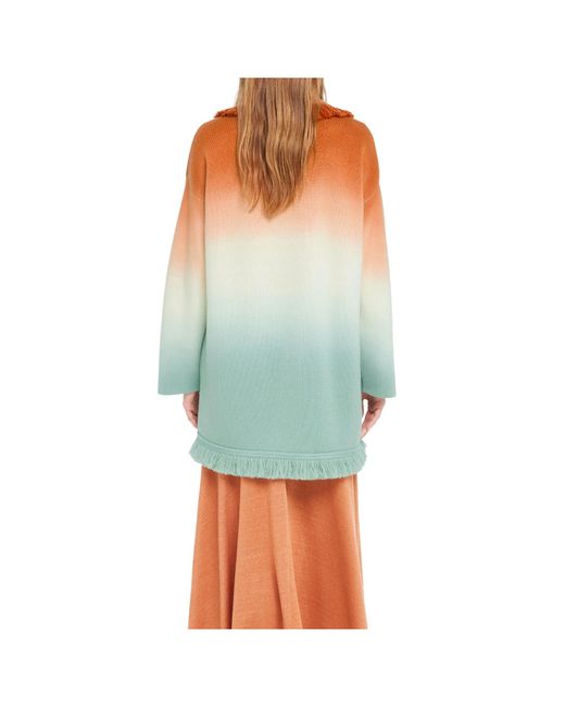 Alanui Green Shades Of Shore Cardigan