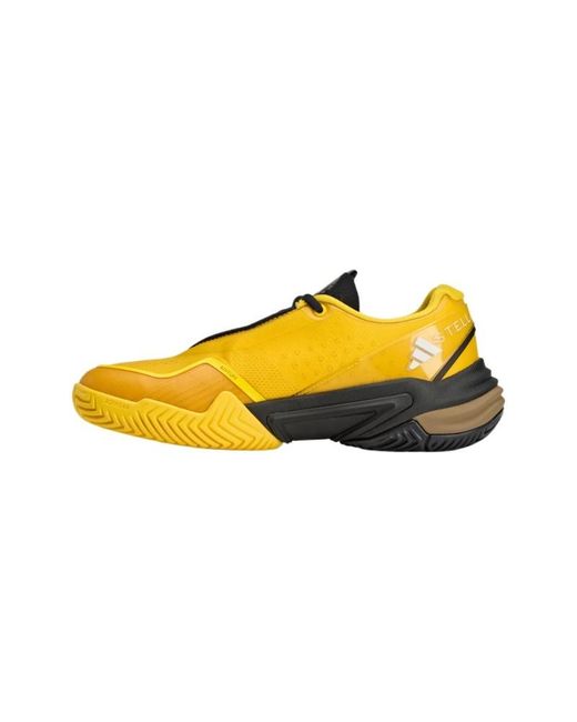 Adidas By Stella McCartney Yellow Barricade Low-Top Sneakers