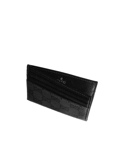 Gucci Black Essence Classic Card Case for men