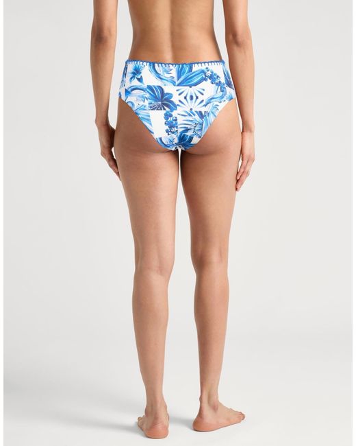 Farm Rio Blue Floral-Print Bikini