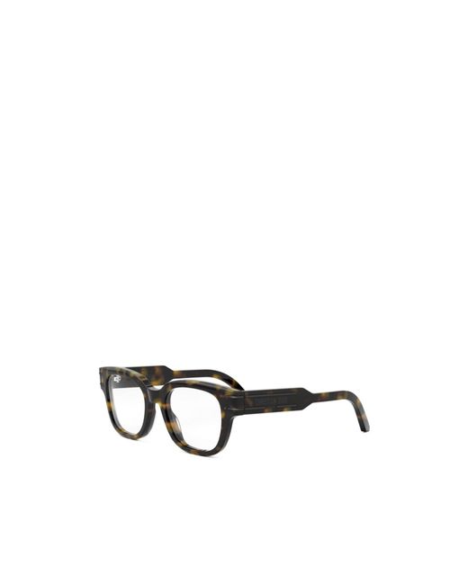 Dior White Eyewear Square Frame Glasses