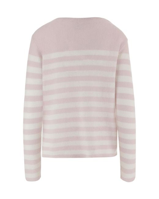 Bruno Manetti Multicolor Striped Cashmere Knitwear