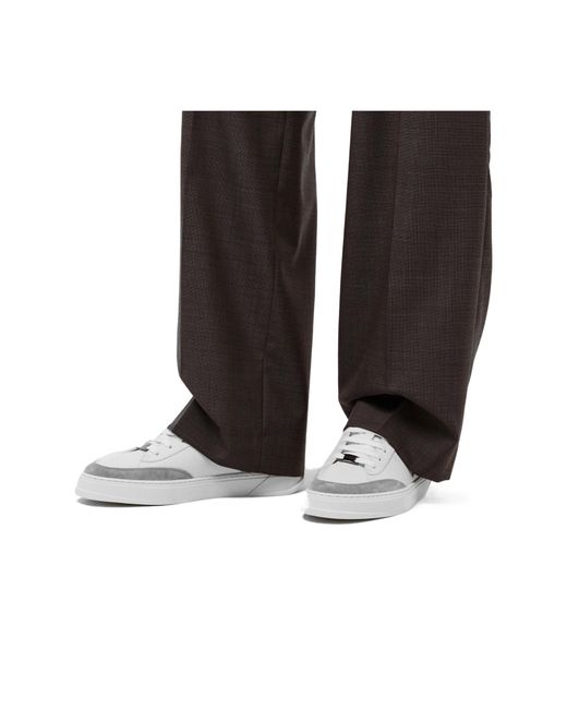 Ferragamo White Low-Top Trainers for men