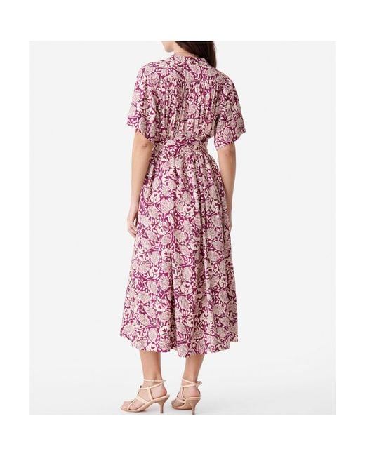 Vanessa Bruno Pink Short Bubble Sleeve Dress