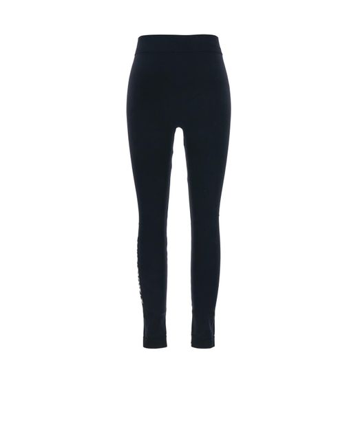 Max Mara Blue Basilea Leggings
