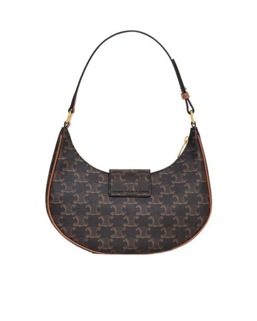 Céline Black Medium Ava Triomphe Bag