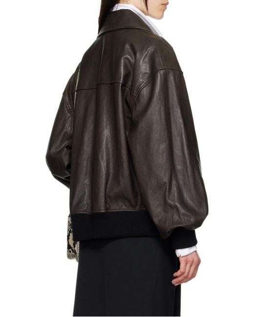 Khaite Brown Shelman Jacket