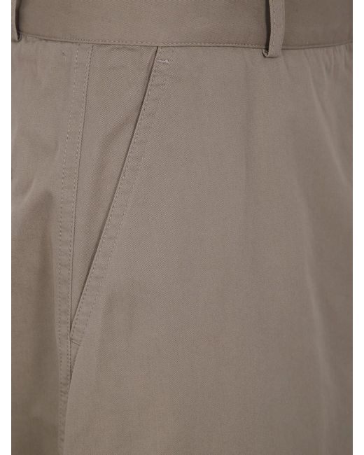 Studio Nicholson Brown Belt-Loop Casual Pants for men
