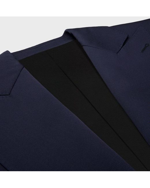 Céline Blue Colonne Jacket