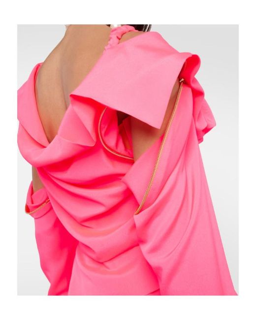 Vivienne Westwood Pink Pleated Dress