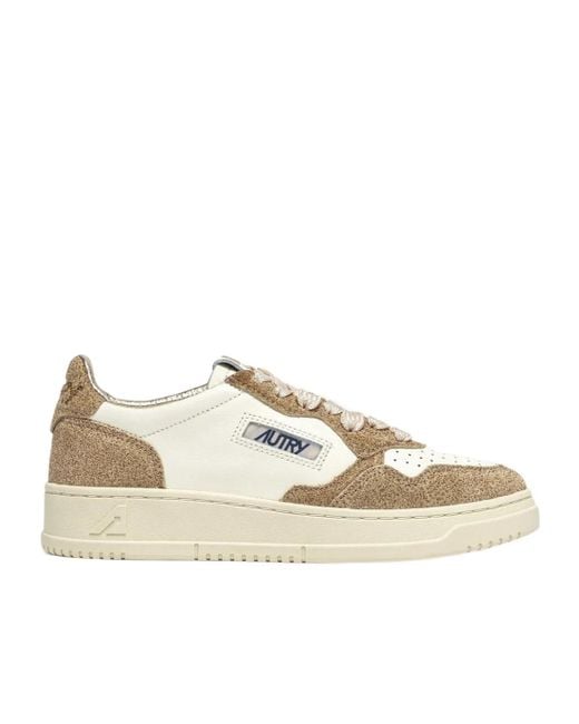 Autry Natural Medalist Low Sneakers