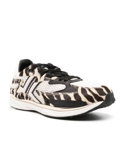 Lanvin Multicolor Laced Sneakers