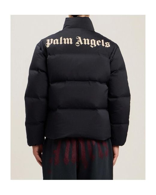 Palm Angels Blue Classic Logo Track Down Jacket for men
