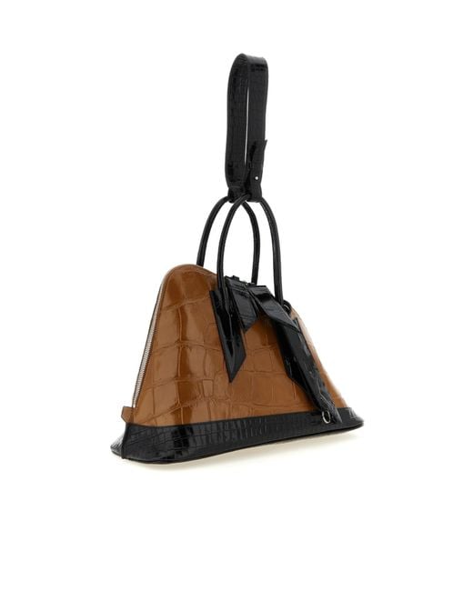 The Attico Brown The La Sant Ambroeus Tote Bag