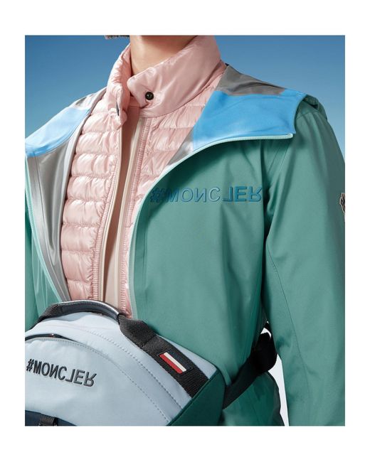 Moncler Green Valles Hooded Jacket
