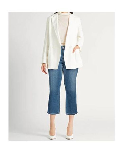 Tory Burch Blue Straight Leg