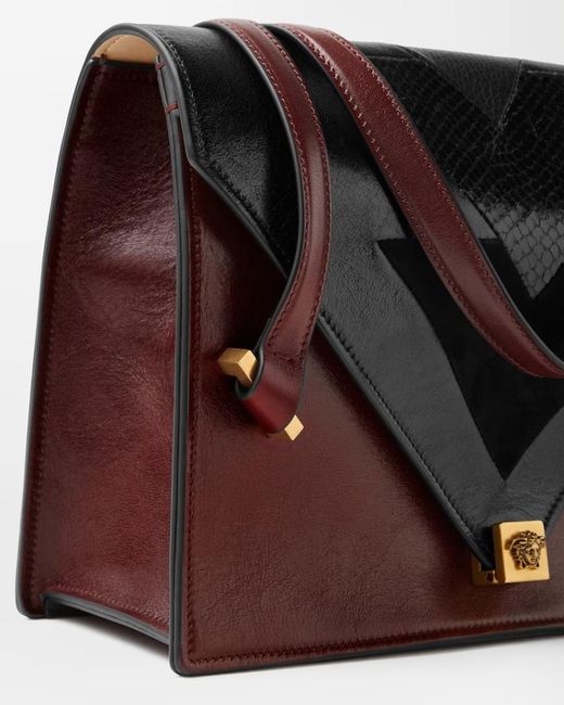 Versace Red Severine Shoulder Bag