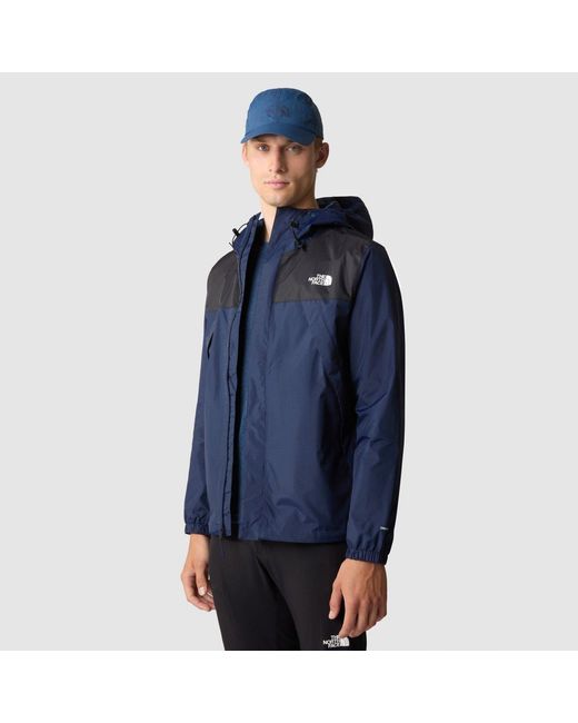 The North Face Blue Antora Hooded Jacket for men