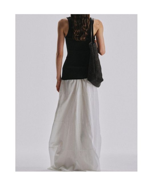The Row Black Danel Ribbed-Knit Vest