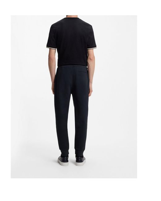 Boss Blue Drawstring Track Pants for men