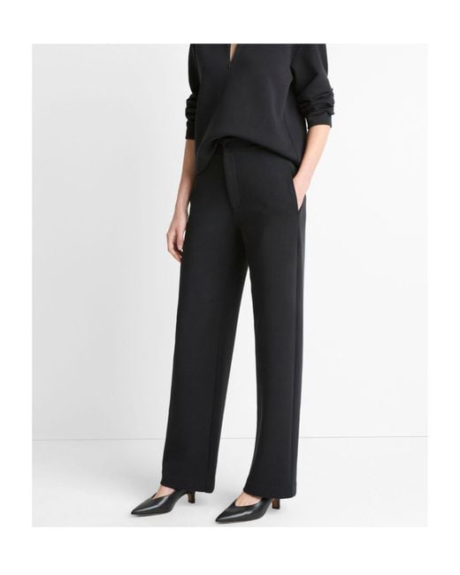 Vince Black Casual Pants With Slanted Pockets