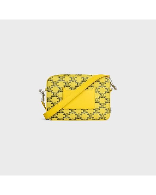 Céline Yellow Small Messenger Bag for men