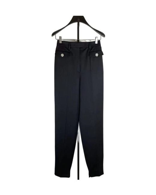 Prada Black Front Pocket Tailored Trousers