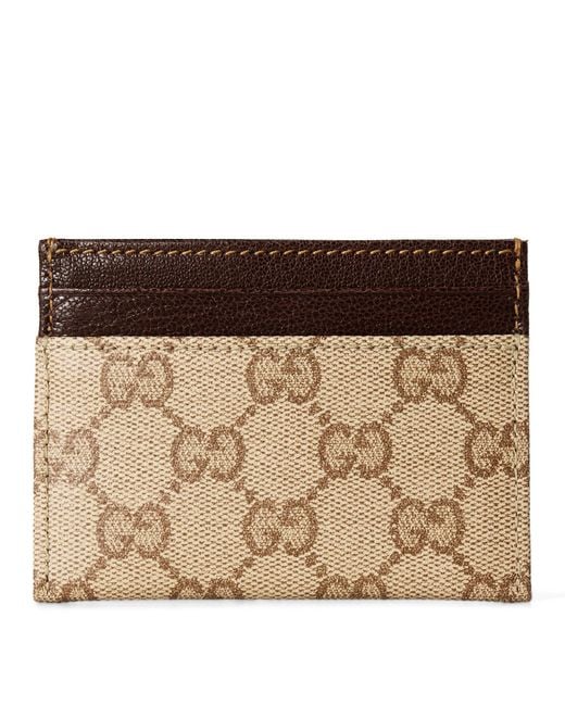 Gucci Natural Card Holder Crafted for men