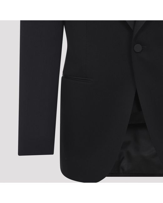 Tom Ford Black Single Breasted Jacket for men