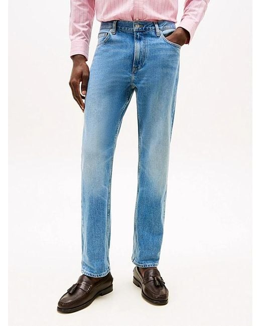 Tommy Hilfiger Blue Straight Jeans for men