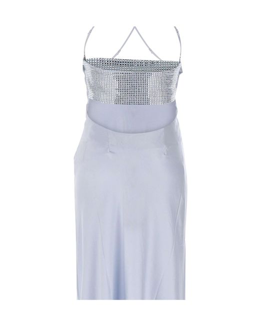 retroféte White Retrofete Emery Cowl-Neck Maxi Dress