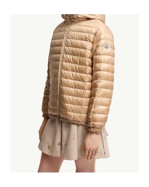 Moncler Gray Grimpante Reversible Hooded Short Padded Jacket
