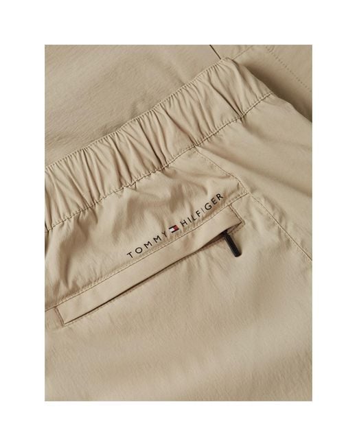 Tommy Hilfiger Natural Elastic-Waist Shorts for men