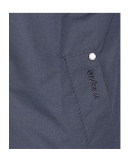Barbour Blue Zippered Vest for men