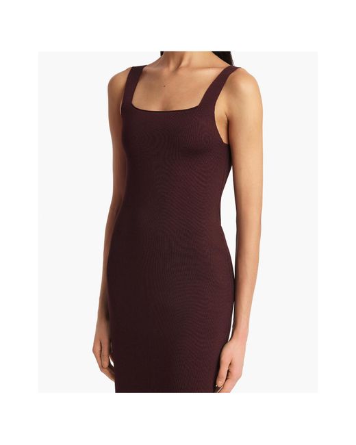 Khaite Black Dixi Midi Dress