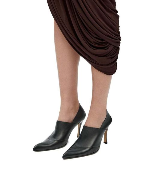 Loewe Black Comic Pointed-Toe Pumps
