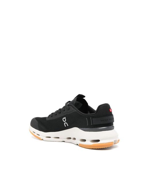 On Shoes Black Cloudnova Form 2 Lace-Up Sneakers for men