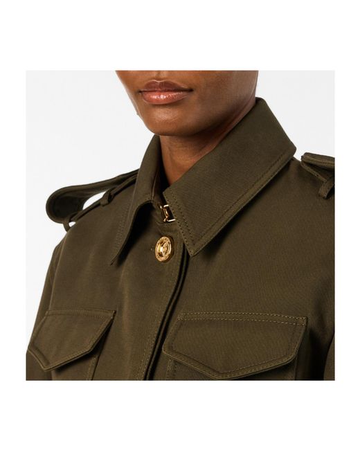 Givenchy Green Long Sleeve Hybrid Jacket